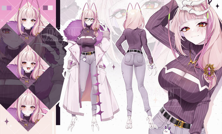 $800 (Fullbody + Fullbody + Waist up + Emotion busts)